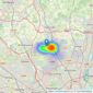 Spencer & Sener - Barnet listings heatmap