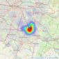 Spencer Harvey - Stockport listings heatmap