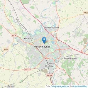 Spicerhaart Land - covering North England listings heatmap