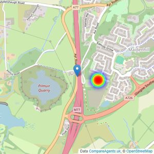 Springfield M & M Homes listings heatmap