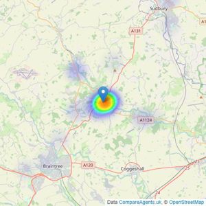 ST. GEORGE PROPERTY GROUP - Halstead listings heatmap