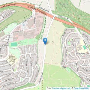 St Georges Park - Burgess Hill listings heatmap