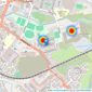 St Modwen Homes listings heatmap