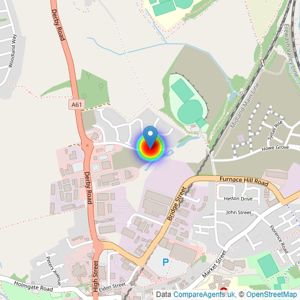 St Modwen Homes listings heatmap