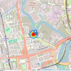 St William Homes LLP listings heatmap