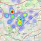 Stamfords - Hounslow listings heatmap