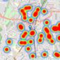 Stanford Estates - Forest Hill listings heatmap