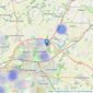 Stanfords - Colchester listings heatmap