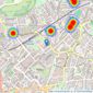 Star Investment Properties - Exeter listings heatmap