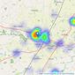 Starkings & Watson - Diss listings heatmap