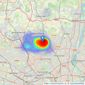 Statons - Totteridge listings heatmap