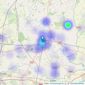 Stephensons - Selby listings heatmap