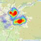 Stepping Stones Asset Management Limited - Glossop listings heatmap