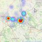 Sterling Estate Agents - Tring listings heatmap