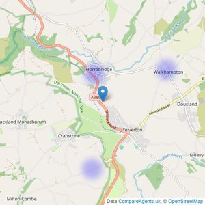 Steve England - Yelverton listings heatmap