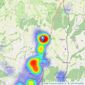 Steve Grantham Bespoke - Clanfield listings heatmap