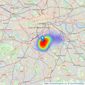 Stirling Ackroyd - Brixton listings heatmap