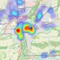 Stirling Ackroyd - Guildford listings heatmap