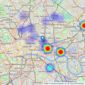 Stirling Ackroyd - New Homes listings heatmap