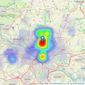 Stoneacre Properties - Chapel Allerton listings heatmap