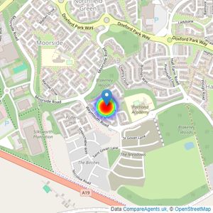 Stonebridge Homes listings heatmap