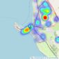 Stonefield Estate Agents - Troon listings heatmap