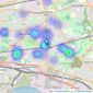 Stoneshaw Estates - Dagenham listings heatmap