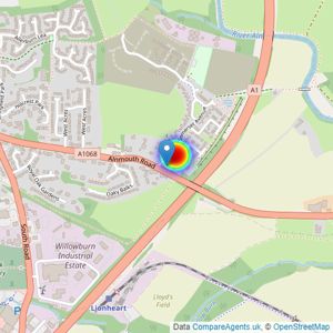 Story Homes listings heatmap