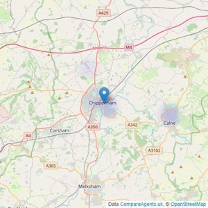 Strakers Auctions - Chippenham listings heatmap