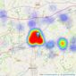 Strakers - Chippenham listings heatmap