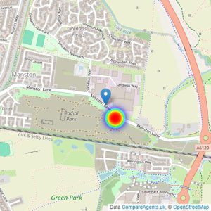 Strata listings heatmap