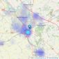 Stratfords Property Services - Milton Keynes listings heatmap