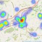 Stratton Creber - Redruth listings heatmap