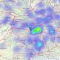 Strike - Manchester listings heatmap