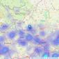 Strike - Yorkshire listings heatmap