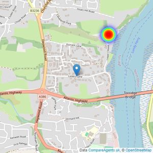 Strongvox listings heatmap