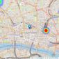 Strutt & Parker - Covering Islington listings heatmap