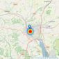 Strutt & Parker - Covering South West New Homes listings heatmap