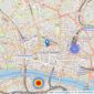 Strutt & Parker - London - New Homes listings heatmap