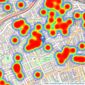 Strutt & Parker - Notting Hill listings heatmap