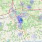 Strutt & Parker - Sevenoaks listings heatmap