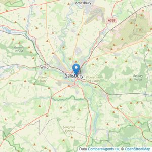 Strutt & Parker - South West Estates & Farm Agency listings heatmap