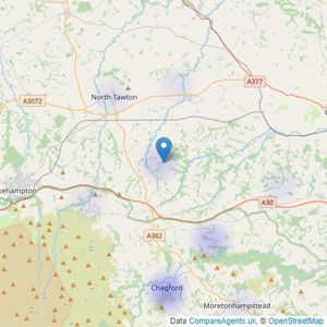 Stuart Oliver Residential - Spreyton listings heatmap