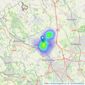 Sure Sales & Lettings - Hemel Hempstead listings heatmap