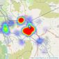 Sutherland Reay - Chapel-en-le-Frith listings heatmap