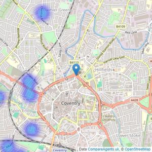 Suzanne Regan - Your Coventry Estate Agent - Covering Coventry listings heatmap