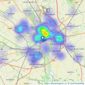 Swetenhams - Chester listings heatmap