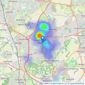 Swift Moves - Washington listings heatmap