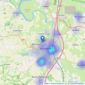 Sykes Moore Estate Agents Limited - Bridgwater listings heatmap