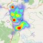 Taylor Engley - Hailsham listings heatmap